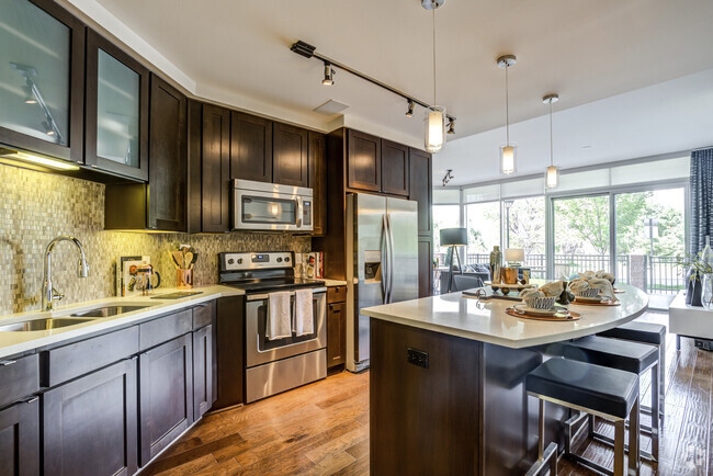 Model Kitchen - Gables Cherry Creek Rental