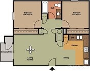 2BR/1BA