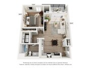 The Laurel Oak - Floor Plan