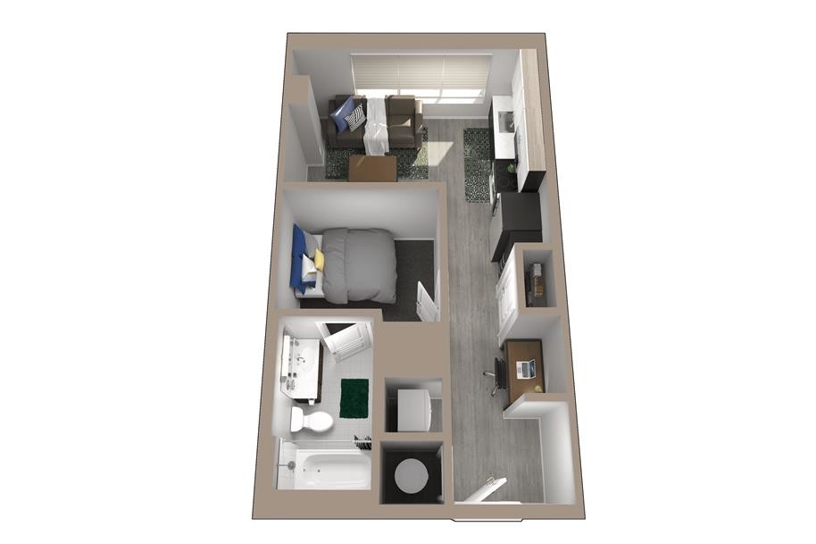Floor Plan - Studio