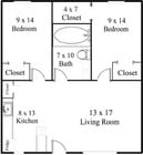 2 Bedroom