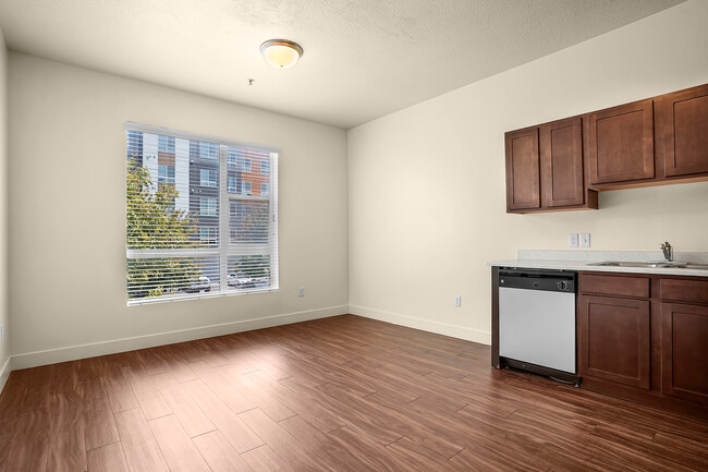 Sala de estar/cocina - West Station Apartments