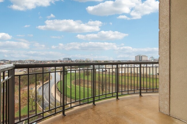 Private balcony with sweeping city and field views - The Easton Downers Grove Rental