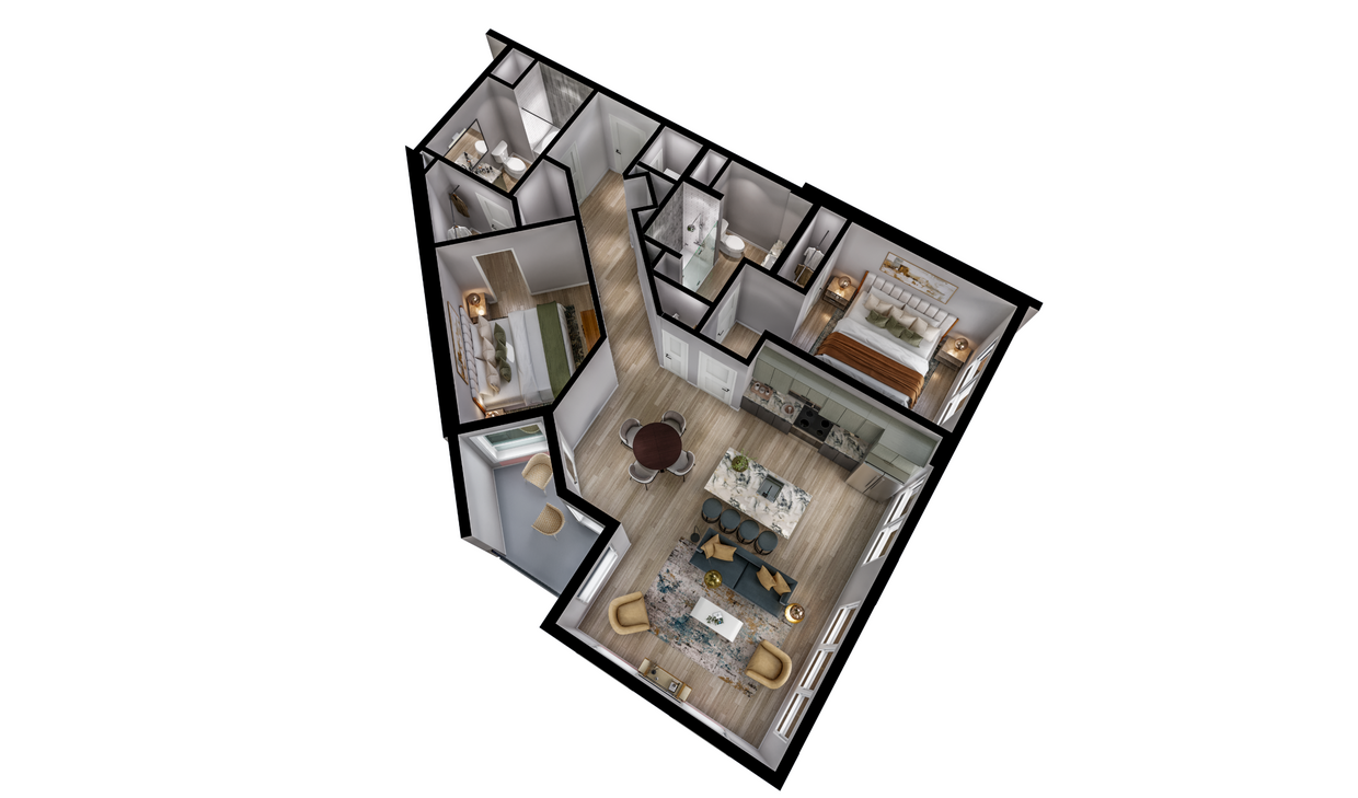 Floor Plan - B4 (South)