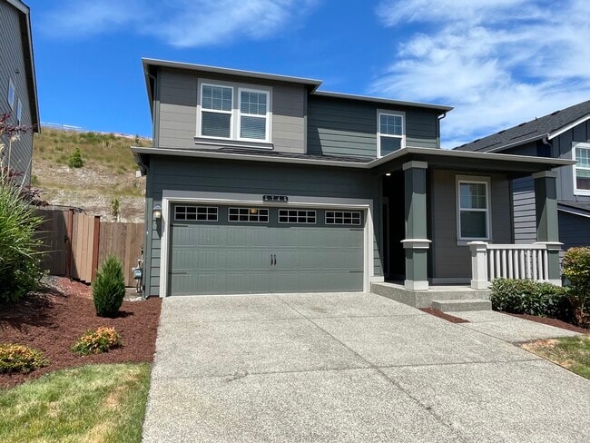 2-car attached garage and inviting front porch - 5746 Waverly Rd SW