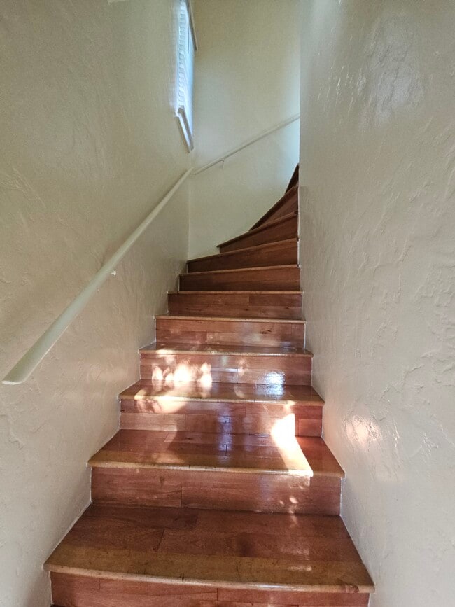 Spiral staircase to unit - 504 N Sweetzer Ave Unit 504 1/2 Rental