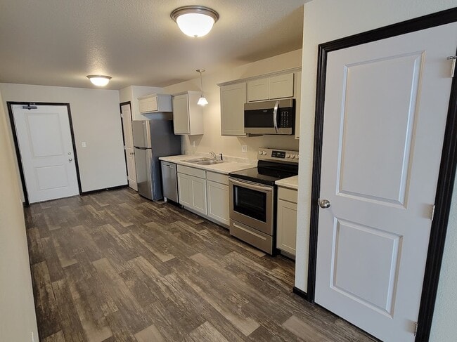 Studio Kitchen - Johnson Ranch Apartments