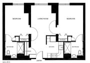 2BR/2BA