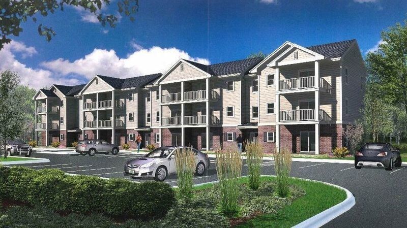 Building Rendering - 811 Main St Apartments