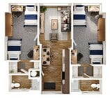 2 Bedroom 2 Bath