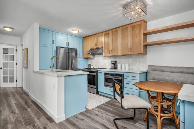 Furnished kitchen