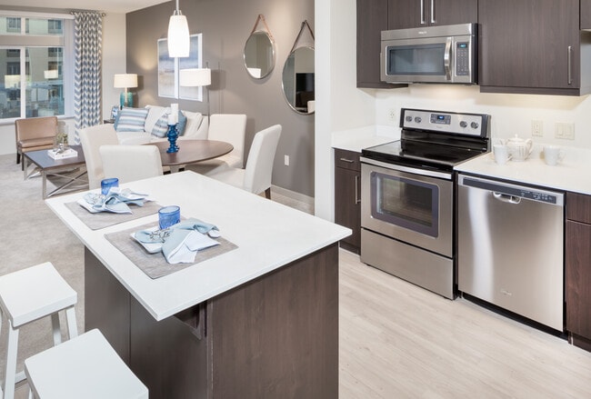 Kitchen and DIning Area 1 bedroom Model (Furnished) Unit