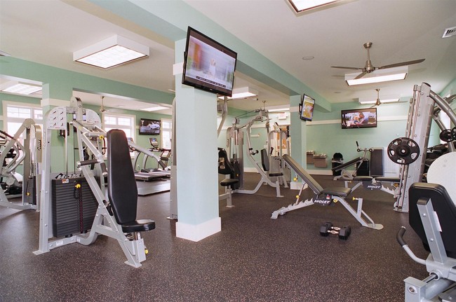 Fitness Center - The Reserve at Forest Hills Apartments