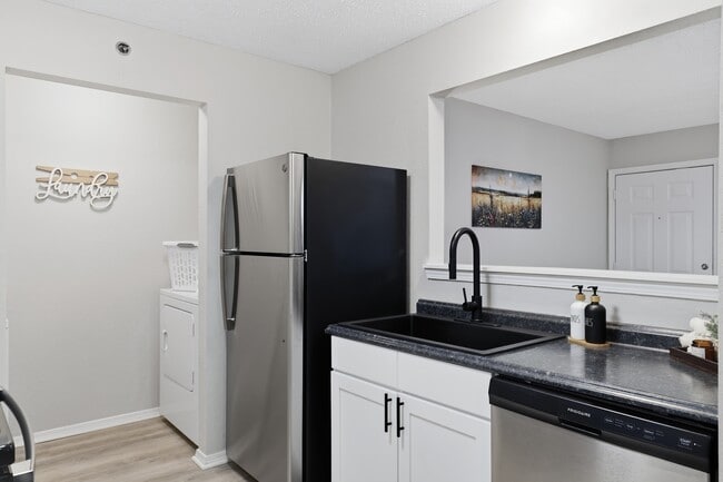 Functional kitchen layout perfect for cooking, meal prep, and entertaining.