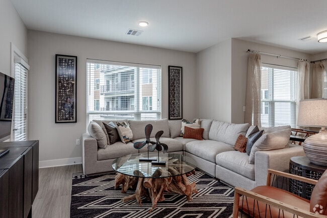 2BR, 2BA + Den - 1350 SF