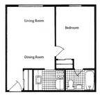 1 Bedroom 1 Bathroom 3rd Floor Renovated Apartment