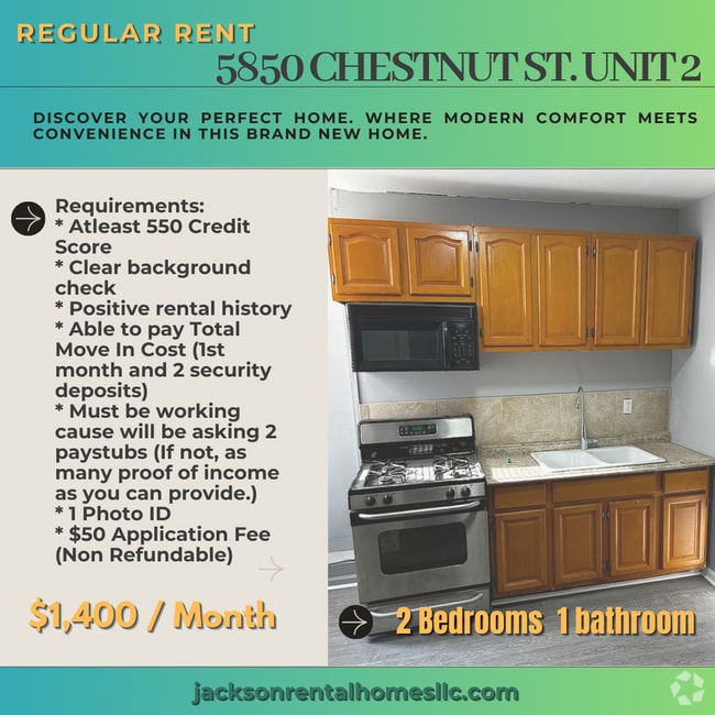 Building Photo - 5850 Chestnut St Rental