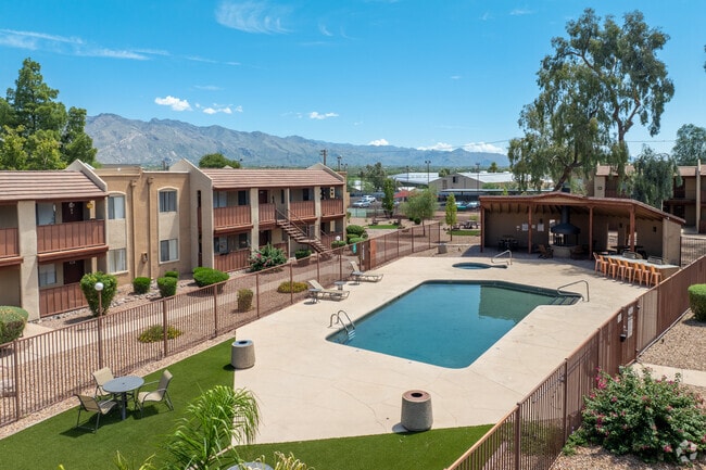 Piscina y spa - Fox Point Apartments