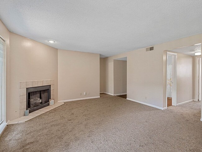 Living Room with Fireplace