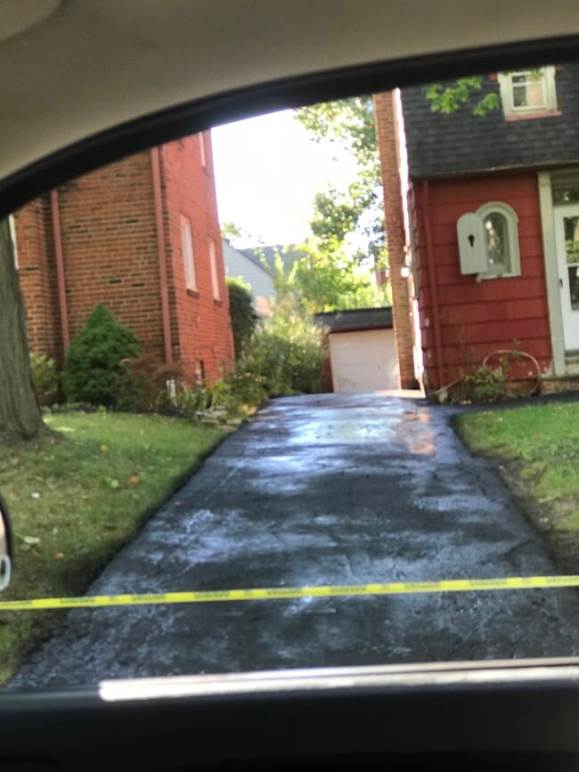 We have just had the driveway completed - 3520 Ingleside Rd