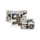 5x4 Shared Balcony A