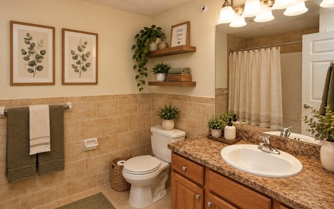 Furnished Bathroom