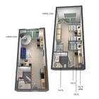 1 Bed 2 Bath