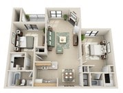 2BR/2BA