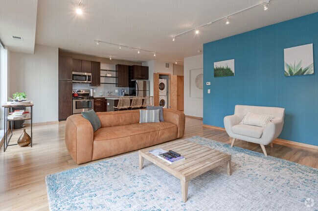 Blue and Lime