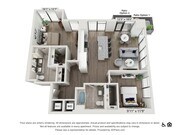 2 bed 2 bath | 1254 sq ft