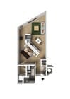 Jr. 1 Bedroom Type C