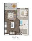 1 Bed/1 Bath - 673 sq ft
