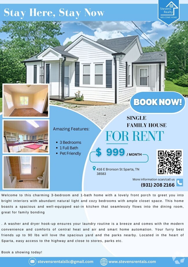 Houses for Rent in Sparta, TN 3 Rentals