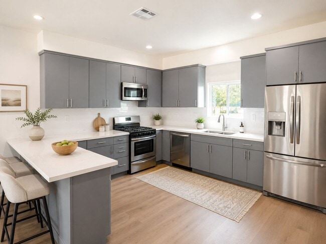 Photo - 3 Bed Modern Townhome + 2-Car Private Garage Unit #6650