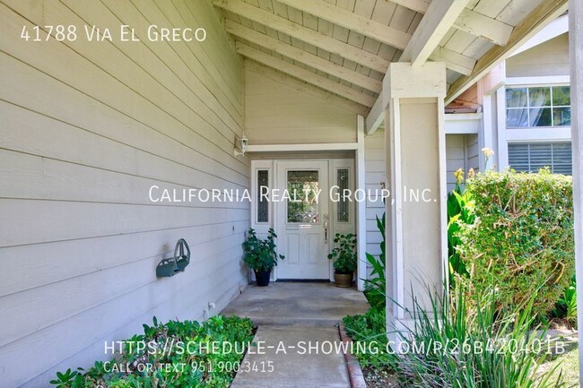 41788 Vía El Greco House - House Rental in Temecula, CA | ForRent.com