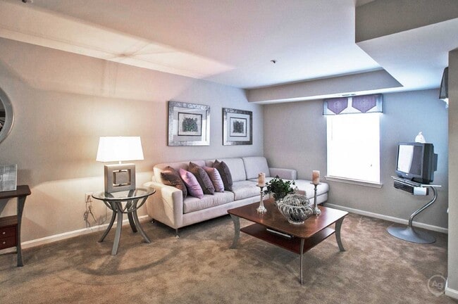 2 Bedroom 1147 SF-Living Area - Country Meadows Apartments