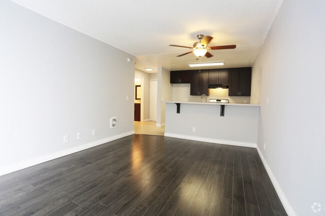 1BR, 1BA, Living Room-A