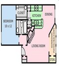 1BR/1BA
