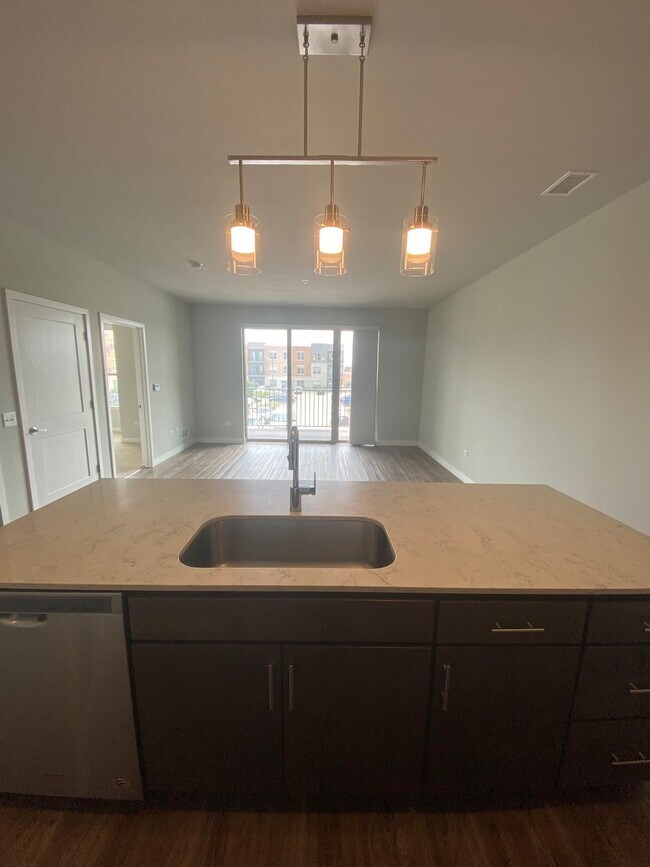 Living/Kitchen - 2535 Watermark Ter Unit 204