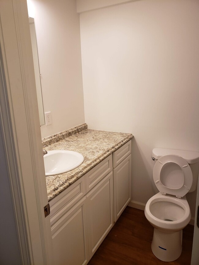 Bathroom with plenty of counter space. - 2 Judson St Unit Ground Level,  1