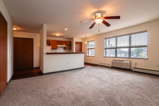 2bdrm living room - The Berkshire Senior Living