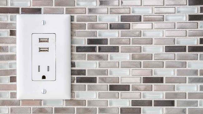Tech savvy homes featuring USB wall outlets