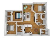 3 dormitorios | 2 baños | 120 m2