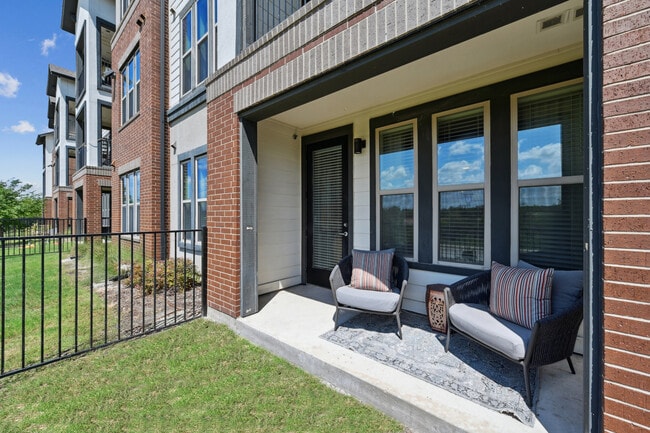 Private patio