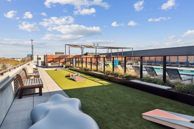 Lounge, play, repeat. Your rooftop escape is ready. - Residences at The Finery