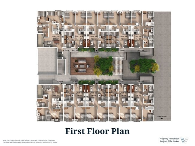 Photo - 2124 Parker Apartments