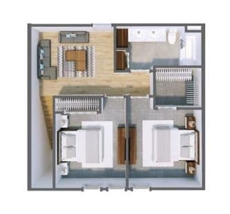 2nd Floor - Birchwood Villas