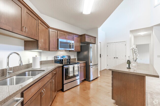 Quayside - Kitchen 2BR, 2BA - 1,700SF - Kitchen - Quayside Wayzata