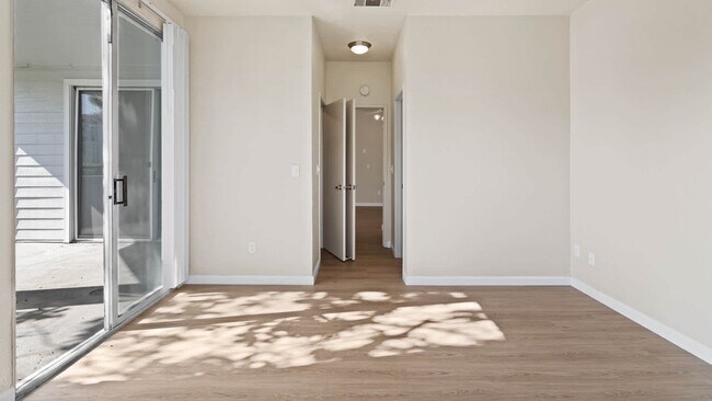 Bedroom with Hard Surface Flooring