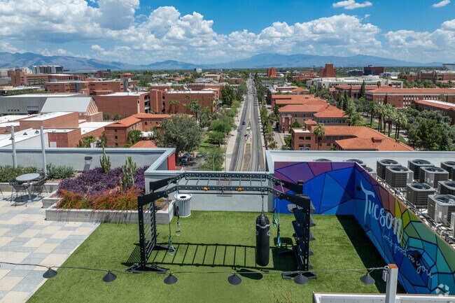 Next to UArizona Campus